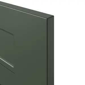 GoodHome Artemisia Matt dark green Drawer front, Pack of 3 (H)715mm (W)497mm (T)18mm