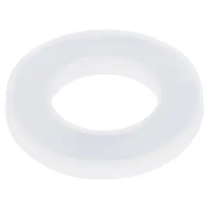 Diall M6 Nylon Washer, Pack of 10