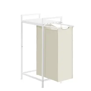 Laundry Hamper Cream White/Cloud White