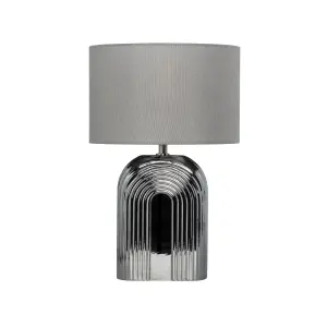 Inlight Rigo Polished Gloss Chrome Table lamp