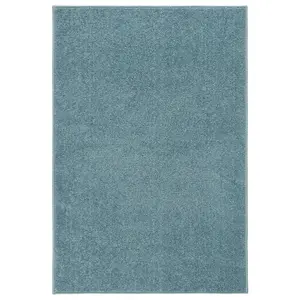 Berkfield Rug Short Pile 160x230 cm Blue