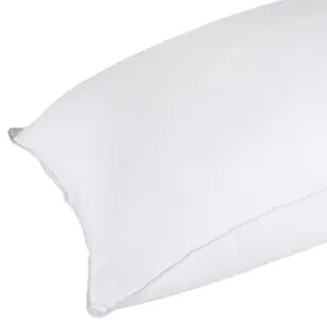 Homescapes Anti Bacterial Pillow Super Microfibre, 48 x 74 cm