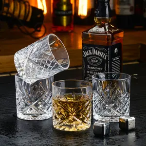 300ml Crystal Whiskey Glass Set (Set of 4)