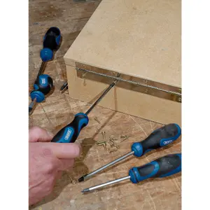 Draper Soft Grip Screwdriver Set (8 Piece) 48933