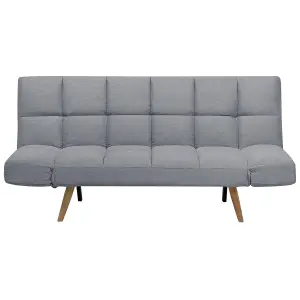 Beliani Retro Sofa Bed INGARO Grey