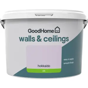 GoodHome Walls & ceilings Hokkaido Silk Emulsion paint, 2.5L