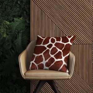 Giraffe Spots Print Outdoor Cushion 60cm x 60cm