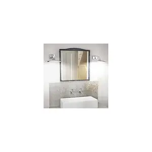 Luminosa Mirror Wall Light Antique Chrome, 2 Light G9