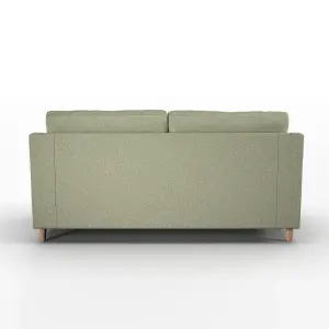 Baxter Sage Tufted Fabric Sofa Suite 3 Seater and 2 Seater Sofa