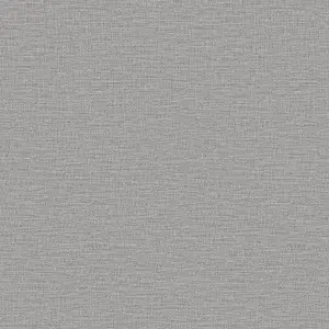 Grandeco Telma Slubbed Fabric Hessian Textured Luxury Wallpaper Grey