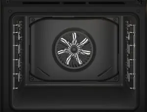 Beko BBQE24300B Built-in Single Multifunction Oven - Black