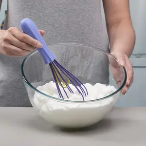 Zeal Silicone Double Headed Balloon Whisk, Purple