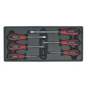 Sealey Tool Tray with Screwdriver Set 6pc TBT14