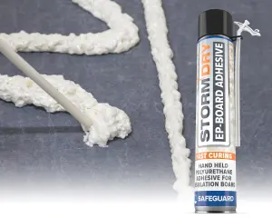 EP Board Adhesive 750ml - Fast-Curing High Performance Foam Adhesive For Use With Stormdry EP-Board