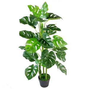 100cm Leaf realistic Artificial Monstera Cheese Plant