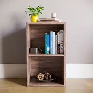 Gerardi Standard Bookcase Walnut / 54 cm H x 32 cm W