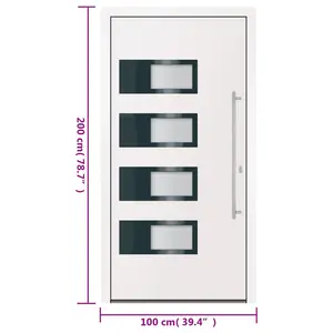 Prehung Front Door 200cm H x 100cm W