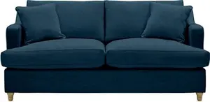 Atworth Sofa Bed 3 Seater In Royal Blue Velvet