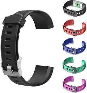 AGZHU Replacement Straps Bands, Adjustable Straps, Colorful Watchband Accessory Replacement Straps Fitness Tracker For Id115plus HR Smart Watch