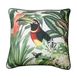 Arthouse Tropical Toucan Cushion