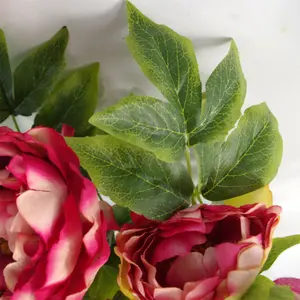 52cm Artificial Peony Plant Pink