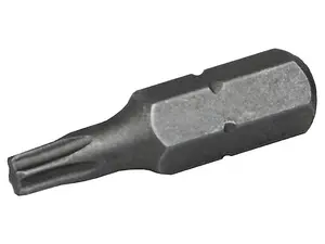 Faithfull - Star S2 Grade Steel Screwdriver Bits TX20 x 25mm (Pack 3)