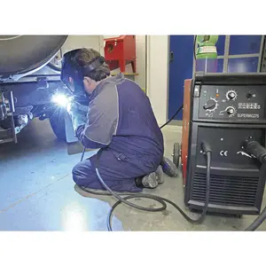 270A MIG Welder with Forced Air Cooling and Euro Torch for Precision Welding