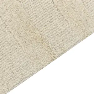 Wool Area Rug 160 x 230 cm Beige MASTUNG