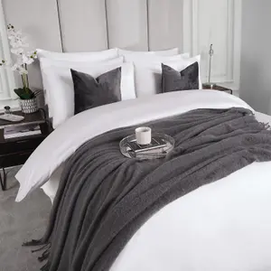 220 Thread Count Soft Cotton Duvet Cover Set