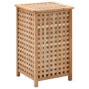 Wood Laundry Hamper 65cm H x 39cm W x 39cm D