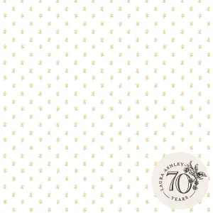 Laura Ashley Wood Violet Ochre Kids Smooth Wallpaper