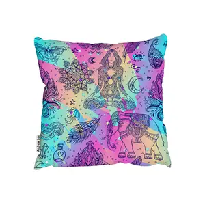 Cushions - Colorful rainbow (Cushion) / 45cm x 45cm