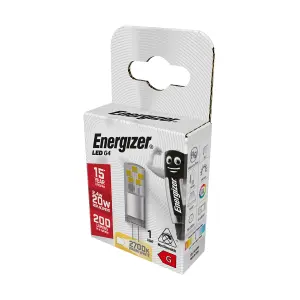 Energizer 2.4w LED G4 Capsule 2700k 200lm - Extra Warm White