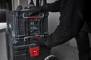 Erbauer Connecx Modular Storage Black 22in Tool caddy