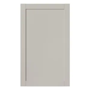 GoodHome Ashmead Matt pebble Shaker Larder Cabinet door (W)600mm (H)1001mm (T)16mm