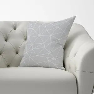 Geometric Triangle Pattern Cushions 60cm x 60cm