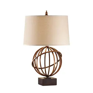 Elstead Spencer 1 Light Table Lamp Firenze Gold, E27