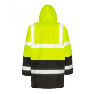 Result Adults Unisex Core Motorway Two Tone Safety Jacket