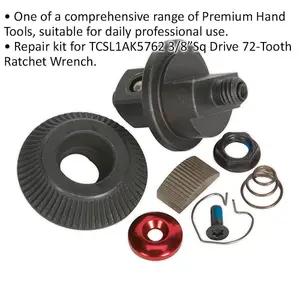 Premium 3/8 Inch Square Drive Repair Kit for ys01251 Ratchet Wrench