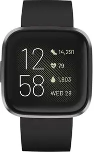 Fitbit Versa 2 Smartwatch (Black Carbon)