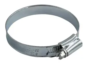 Faithfull FAIHC3XB 3X Hose Clips - Zinc MSZP 60 - 80mm x2 Clips