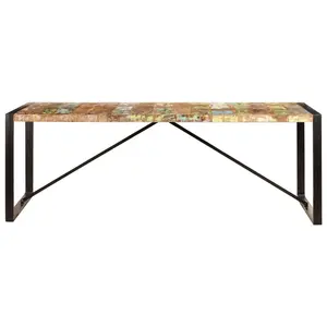 Powell Dining Table 75cm H x 100cm W x 220cm L