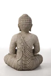 Small Stone Buddha Garden Statue