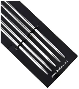 NOVA DP 15X2.5 - Nova Metal: Knitting Pins: Double-Ended: Set of Five: 15cm x 2.50mm - KnitPro