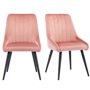 Girton dining chair Pink