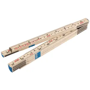 Draper Folding Wood Rule, 2m 20703