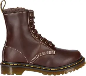 Dr Martens 1460 Serena Classic Boots - Dark Brown Doc Martens