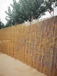 Abaseen 1.5m x 4m Split Reed Fence Garden Screen