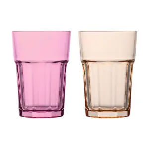 LAV - Aras Highball Glasses - 365ml - Multicolour - Pack of 6