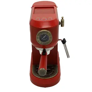 Empire Espresso Coffee Machine (Bordeaux Red)